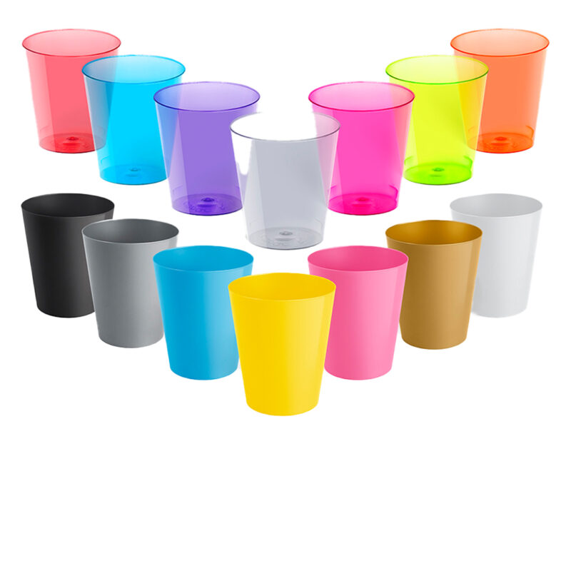 Kit 150 uni Copo + Colher Para Doce Mousse Brigadeiro 25ML Colorido - Image 3