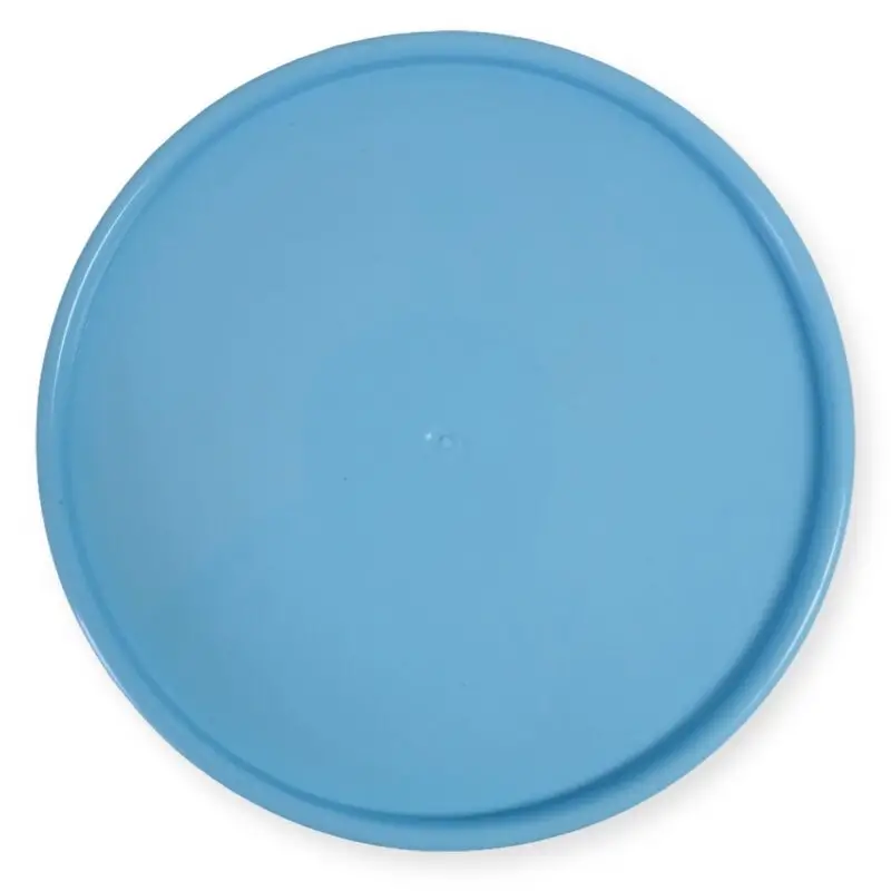 Bandeja Redonda - 19 Cm - Azul Claro