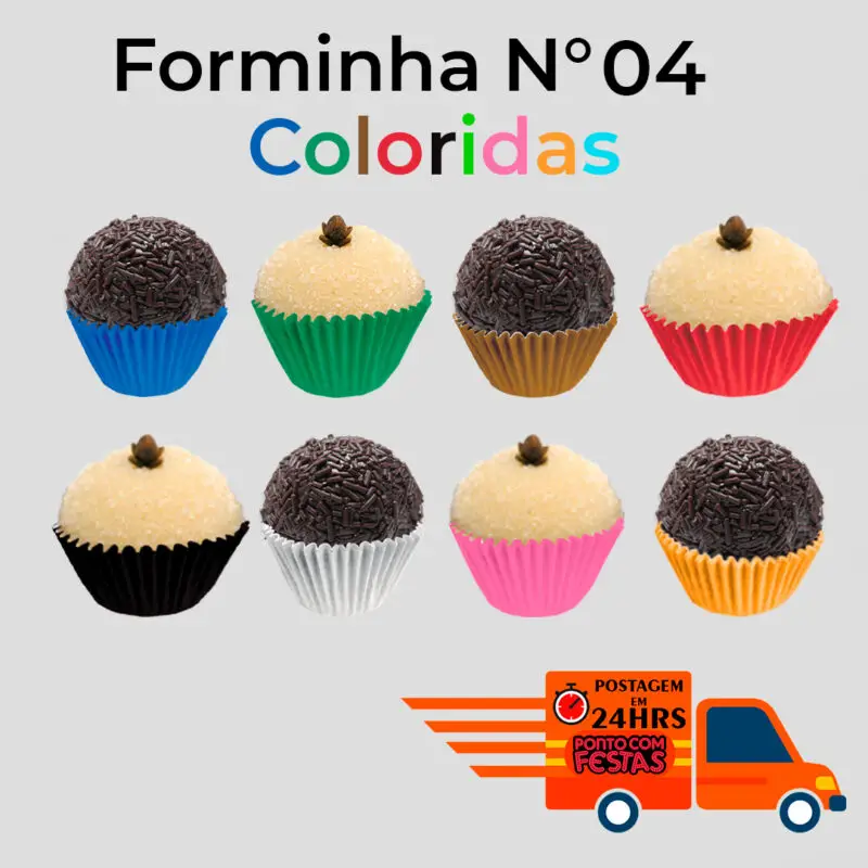 Kit Forminha de Papel N.4 C/ 500 uni Festcolor