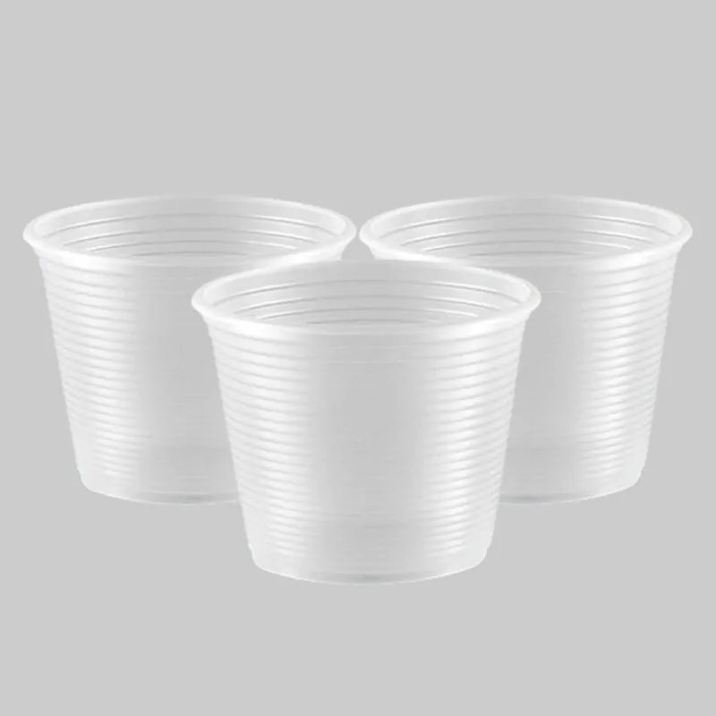 Kit 200 unidades Pote Copo de Caldo PS Transparente 300ml + Colher Refeição - Imagem 3