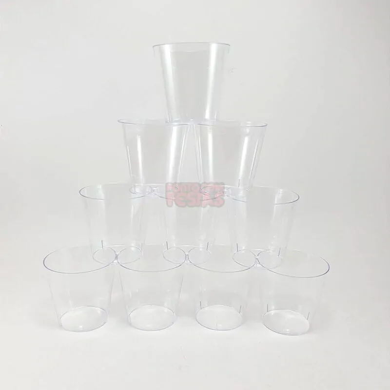 Kit 50 uni Copo Transparente Para Doce Mousse Brigadeiro 25ML - Image 4