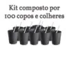 Kit Luxo Decoração de Mesa Boleira + Bomboniere + Copo e Colher C/102uni - Image 3