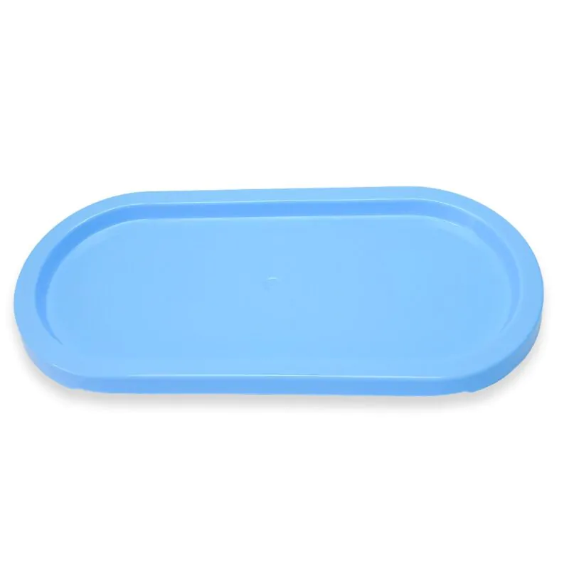 Bandeja Oval 11X 25 Azul Claro